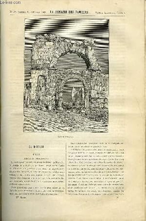 Seller image for LA SEMAINE DES FAMILLES 27EME ANNEE N31 - LA KABYLIE DE S. DUSSIEUX, PONSARDIN FRERES II DE LOUISE MUSSAT, EN SIBERIE DE ETIENNE MARCEL, LES GENDRES DE MME DE LUCENAY DE REMY D'ALTA-ROCCA, L'HISTOIRE DU SOU DE VIATOR, UN MARIAGE ROYAL DE OSCAR HAVARD for sale by Le-Livre