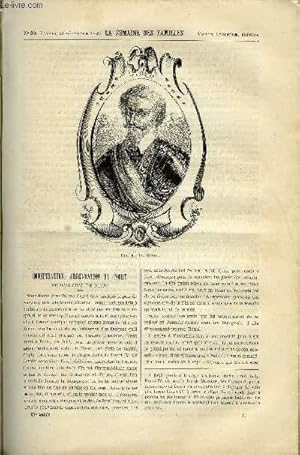 Seller image for LA SEMAINE DES FAMILLES 27EME ANNEE N39 - CONSPIRATION, ARRESTATION ET MORT DU MARECHAL DE BIRON DE ETIENNE CELLIER, PONSARDIN FRERES IX DE LOUISE MUSSAT, UN MARCHE PARISIEN DE OSCAR HAVARD, JEANNE D'ARC DE ERNEST FALIGAN, LA STATUE GRECQUE DE TIBUR for sale by Le-Livre