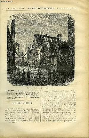 Image du vendeur pour LA SEMAINE DES FAMILLES 34EME ANNEE N11 - LA FAMILLE DES BOSSUET DE ABEL LEROY, TROP SAVANTE DE LUCIEN DARVILLE, LA SCULTURE AUX DEUX SALONS DE E. TROGAN, MEIRINGEN DE SOUGERES, PREMIER NUAGE DE M. AIGUEPERSE mis en vente par Le-Livre