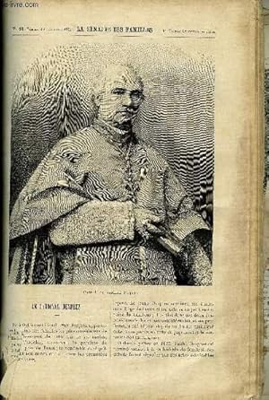 Imagen del vendedor de LA SEMAINE DES FAMILLES 36EME ANNEE N46 - LE CARDINAL DESPREZ DE OSCAR HAVARD, AUTOUR D'UN DRAME DE PIERRE D'ARLAY, AU SALON DU CERCLE VOLNEY DE CYCLAMEN, CAEN DE E. VALVILLE, DEUX INTERIEURS DE A. GELINE a la venta por Le-Livre