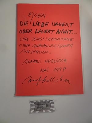 Immagine del venditore per Alfred Hrdlicka - Das Denkmal. Willy-Brandt-Haus - Berlin : Ausstellung 9. Mai bis 7. Juni 1998. venduto da Druckwaren Antiquariat