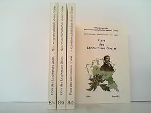 Bild des Verkufers fr Flora des Landkreises Goslar. Hier Band 8 in vier Bnden komplett ! Band 8.1: Allgemeiner Teil. / Band 8.2: Artenverzeichnis Teil 1. / Band 8.3: Artenverzeichnis 2. Teil. / Band 8.4: Artenverzeichnis Teil 3. Mitteilungen des Naturwissenschaftlichen Vereins Goslar. zum Verkauf von Antiquariat Ehbrecht - Preis inkl. MwSt.