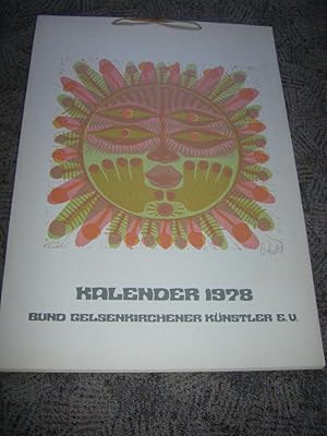 Bund Gelsenkirchener Künstler e. V. Kalender 1978