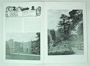 Original Issue of Country Life Magazine Dated June 29th 1901 with an article on Hampton Court Nea...
