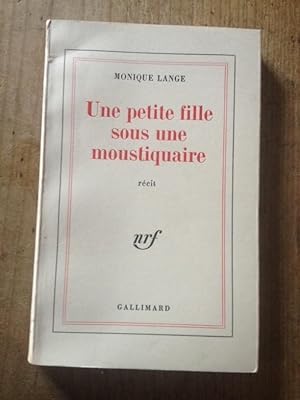 Bild des Verkufers fr Une petite fille sous la moustiquaire zum Verkauf von Librairie des Possibles