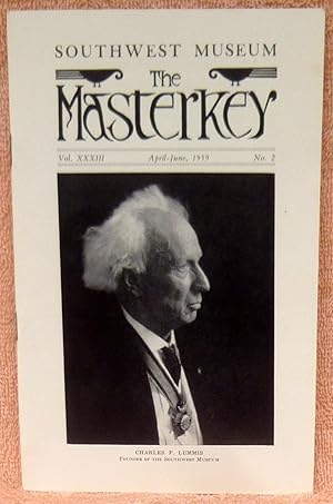 Seller image for The Masterkey Vol. XXXIII April-June 1959 No. 2 for sale by Argyl Houser, Bookseller