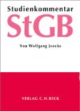 Seller image for Strafgesetzbuch : Studienkommentar. von for sale by Kirjat Literatur- & Dienstleistungsgesellschaft mbH