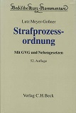 Seller image for Strafprozessordnung : Gerichtsverfassungsgesetz, Nebengesetze und ergnzende Bestimmungen. erl. von Lutz Meyer-Goner und Jrgen Cierniak, Beck'sche Kurz-Kommentare ; Bd. 6 for sale by Kirjat Literatur- & Dienstleistungsgesellschaft mbH