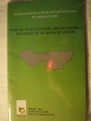 Seller image for Mapa de vegetacin del espacio natural protegido de la Sierra de Gredos ( libro + mapa) for sale by Librera Antonio Azorn