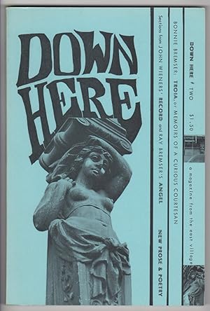 Imagen del vendedor de Down Here 2 (Two, Volume 1, Number 2; Spring 1967) a la venta por Philip Smith, Bookseller