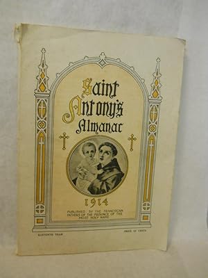 Image du vendeur pour Saint Anthony's Almanac 1914 mis en vente par Gil's Book Loft