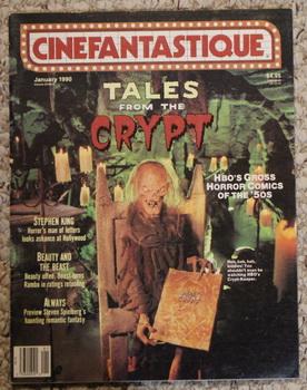 Seller image for CINEFANTASTIQUE - Magazine ( January/1990; Volume 20 #3); Cover for "Tales from the Crypt". "Stephen King Strikes Back", beauty and the Beast, Back to the Future 2, Always, Leatherface Texas Chainsaw 3, The Little Mermaid, The Abyss, After Midnight, Comm for sale by Comic World