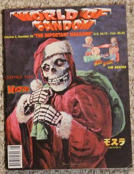 Image du vendeur pour THE WORLD OF FANDOM MAGAZINE - Volume 2 #28; Winter 1996/97; - Stephen Kings "Misfits"; Tim Burtons Mars Attacks!"; Mothra: mis en vente par Comic World