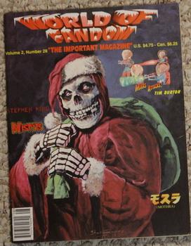 Seller image for THE WORLD OF FANDOM MAGAZINE - Volume 2 #28; Winter 1996/97; - Stephen Kings "Misfits"; Tim Burtons Mars Attacks!"; Mothra: for sale by Comic World