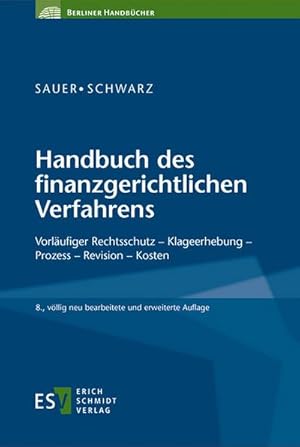 Immagine del venditore per Handbuch des finanzgerichtlichen Verfahrens venduto da BuchWeltWeit Ludwig Meier e.K.