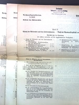 Seller image for Reform des Aktienrechts: Fragebogen V-IX; for sale by books4less (Versandantiquariat Petra Gros GmbH & Co. KG)
