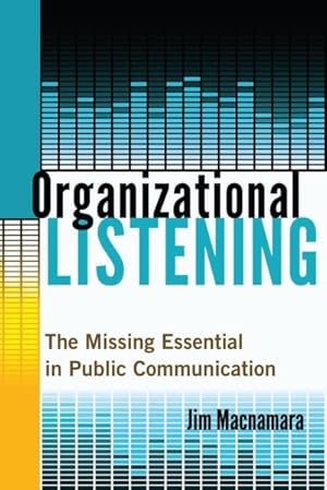 Seller image for Organizational Listening : The Missing Essential in Public Communication for sale by GreatBookPrices