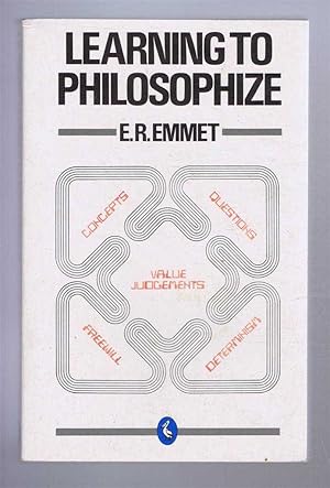 Seller image for Learning to Philosophize for sale by Bailgate Books Ltd