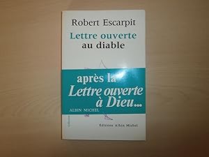 Seller image for Lettre Ouverte Au Diable for sale by Le temps retrouv