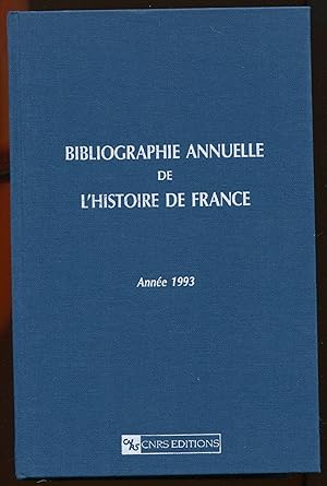 Seller image for Bibliographie annuelle de l'Histoire de France du cinquime sicle  1958 - Anne 1993 for sale by LibrairieLaLettre2