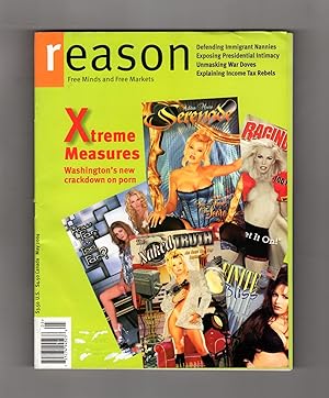 Seller image for Reason - Free Minds and Free Markets / May, 2004. Sluts For Jesus; Washington's Crackdown on Porn; Defending Immigrant Nannies; Presidential Intimacy; Tommy Chong's Bongs; War Doves; Income Tax Rebels; Solzhenitsyn; Anime for sale by Singularity Rare & Fine