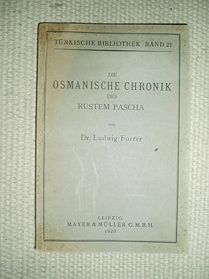 Die osmanische Chronik des Rustem Pascha