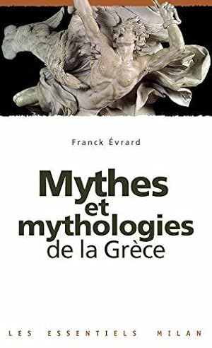 Bild des Verkufers fr Mythes et mythologies de la Grce zum Verkauf von JLG_livres anciens et modernes