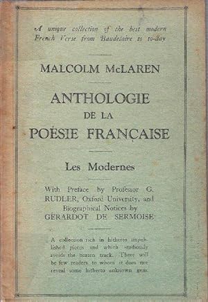 Anthologie De la Poésie Française : les Modernes
