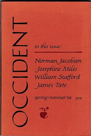 Seller image for OCCIDENT Spring / Summer 1968: Volume II, New Series for sale by Waugh Books