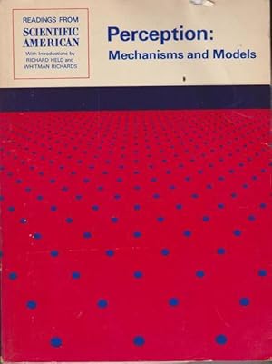 Seller image for Perception: Mechanisms and Models: Readings from "Scientific American" for sale by Goulds Book Arcade, Sydney