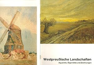 Bild des Verkufers fr Westpreuische Landschaften. Aquarelle, lgemlde und Zeichnungen. zum Verkauf von Paderbuch e.Kfm. Inh. Ralf R. Eichmann