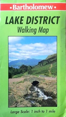 Seller image for Lake District walking map for sale by Acanthophyllum Books