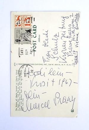 Postkarte 1966.