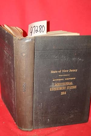 Image du vendeur pour Thirty-Fifth Annual Report of the New Jeresey State Agricultural Experimentation Station mis en vente par Princeton Antiques Bookshop