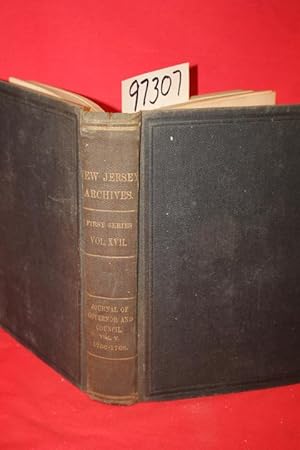 Imagen del vendedor de Documents Relating to the Colonial History of the State of New Jersey Volume XVII 1756-1768 a la venta por Princeton Antiques Bookshop