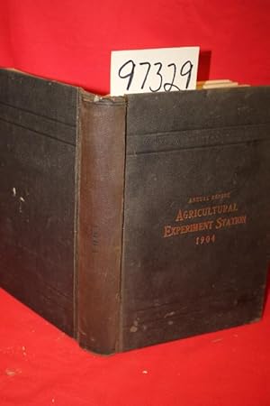 Image du vendeur pour Twenty-Fourth Annual Report of the New Jeresey State Agricultural Experimentation Station mis en vente par Princeton Antiques Bookshop