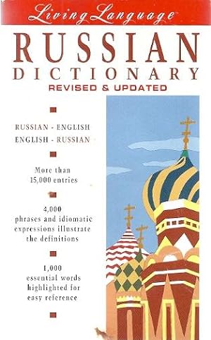 Seller image for LIVING LANGUAGE RUSSIAN DICTIONARY for sale by Columbia Books, ABAA/ILAB, MWABA