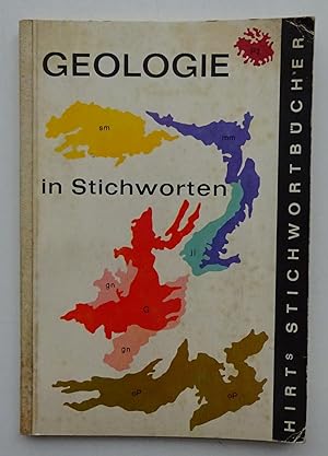 Imagen del vendedor de Geologie in Stichworten. a la venta por Der Buchfreund