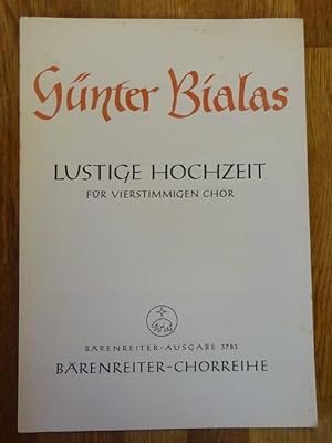 Seller image for Lustige Hochzeit (Herder) (Fr vierstimmigen Chor) for sale by ANTIQUARIAT H. EPPLER