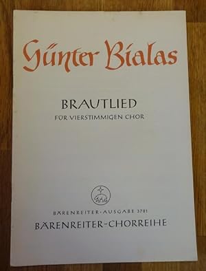Seller image for Brautlied (Herder) (Fr vierstimmigen Chor) for sale by ANTIQUARIAT H. EPPLER