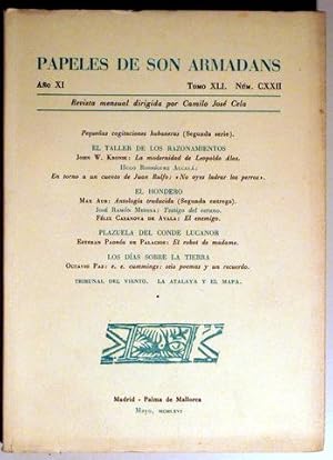 Image du vendeur pour PAPELES DE SON ARMADANS. NM. 122 - Madrid mayo 1966 mis en vente par Llibres del Mirall
