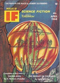 Imagen del vendedor de IF Worlds of Science Fiction: April, Apr. 1968 ("The Man in the Maze"; "A Gift from Earth") a la venta por Books from the Crypt