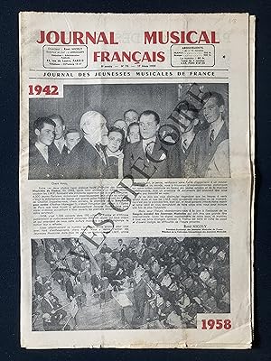 JOURNAL MUSICAL FRANCAIS-N°76-17 MARS 1959