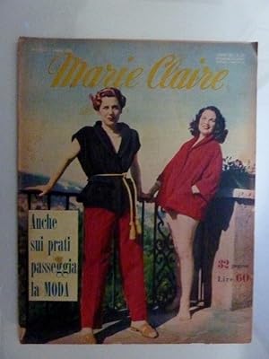 MARIE CLAIRE Milano 7 Luglio 1953 Anno III n.° 27