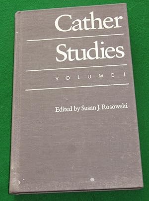 Cather Studies - Volume 1