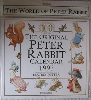 The Original Peter Rabbit Calendar 1993 -with 40 Stickers to Mark Special Events