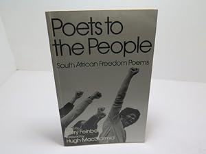 Seller image for Poets to the People: South African Freedom Poets for sale by The Secret Bookshop