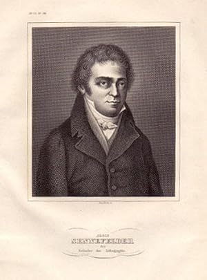 Imagen del vendedor de Alois Sennefelder der Erfinder der Lithographie. a la venta por Antiquariat Gallus / Dr. P. Adelsberger