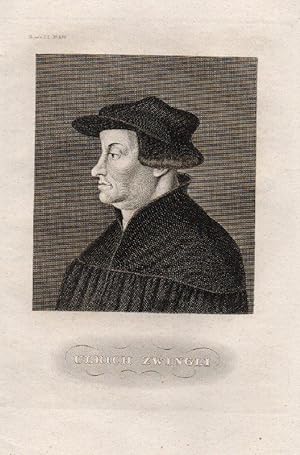 Imagen del vendedor de Ulrich Zwingli. a la venta por Antiquariat Gallus / Dr. P. Adelsberger