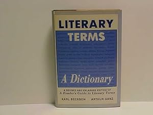 Seller image for Literary Terms: A Dictionary for sale by Gene The Book Peddler